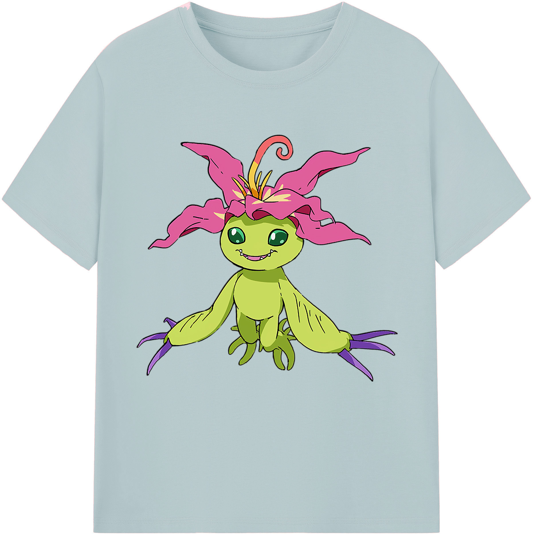 （画像用） Digimon デジタルモンスター/デジモン 綿100％半袖Tシャツ（フロントプリント）